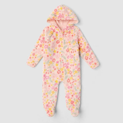 Desire Pink Winter Girls Romper Romper Iluvlittlepeople 0-3 Months Pink Winter