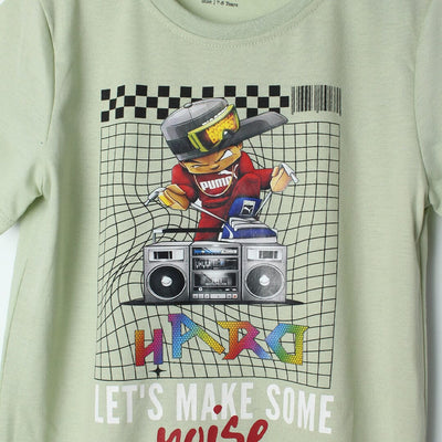 Fancy Aqua Themed Boys T-Shirt T-Shirt Iluvlittlepeople 
