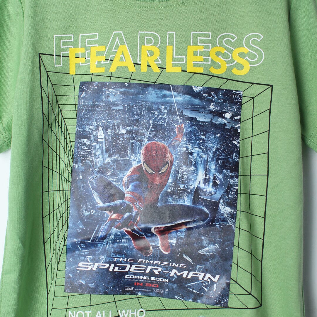Fancy Green Themed Boys T-Shirt T-Shirt Iluvlittlepeople 