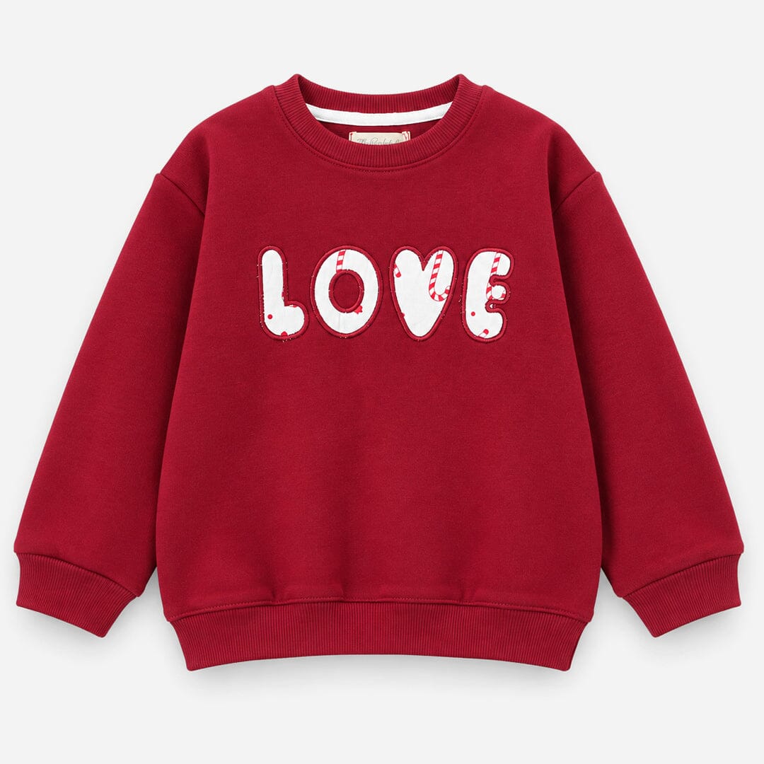 Admire Maroon Girls Sweatshirt – Iluvlittlepeople