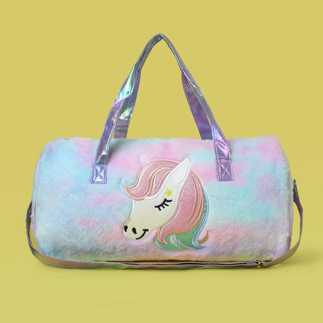 Stylish Fluffy Stuff Multi Themed Duffle Bag Duffle Bag Iluvlittlepeople 