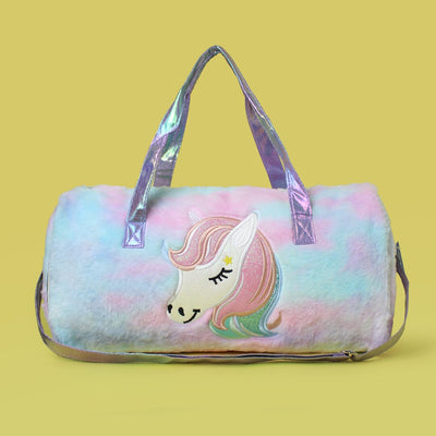 Stylish Fluffy Stuff Multi Themed Duffle Bag Duffle Bag Iluvlittlepeople 