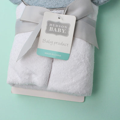 Cozy Hooded Baby Towel - Little People Gears Towels Iluvlittlepeople 