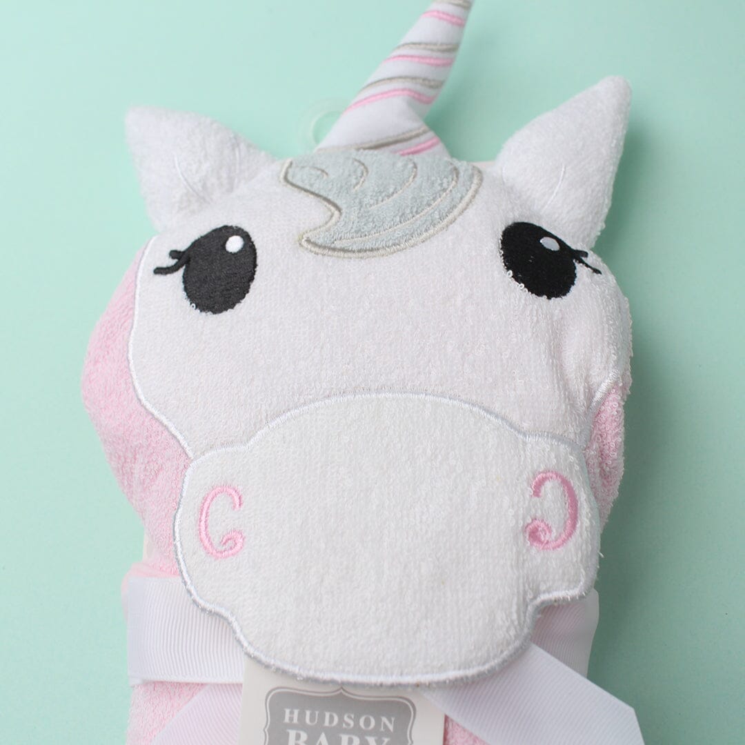 Cozy Hooded Baby Towel - Little People Gears Towels Iluvlittlepeople 