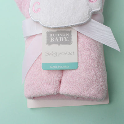 Cozy Hooded Baby Towel - Little People Gears Towels Iluvlittlepeople 