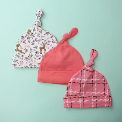 Stylish Caps Set - Little People Gears Caps Iluvlittlepeople 0-9 Months Modern Multi