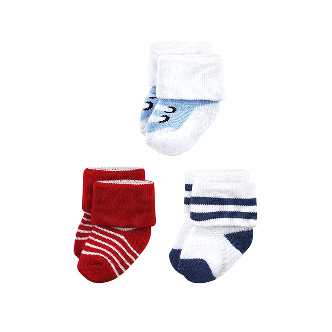 Baby Boy Newborn Socks Set Socks Set Iluvlittlepeople 0-9Month Multi 