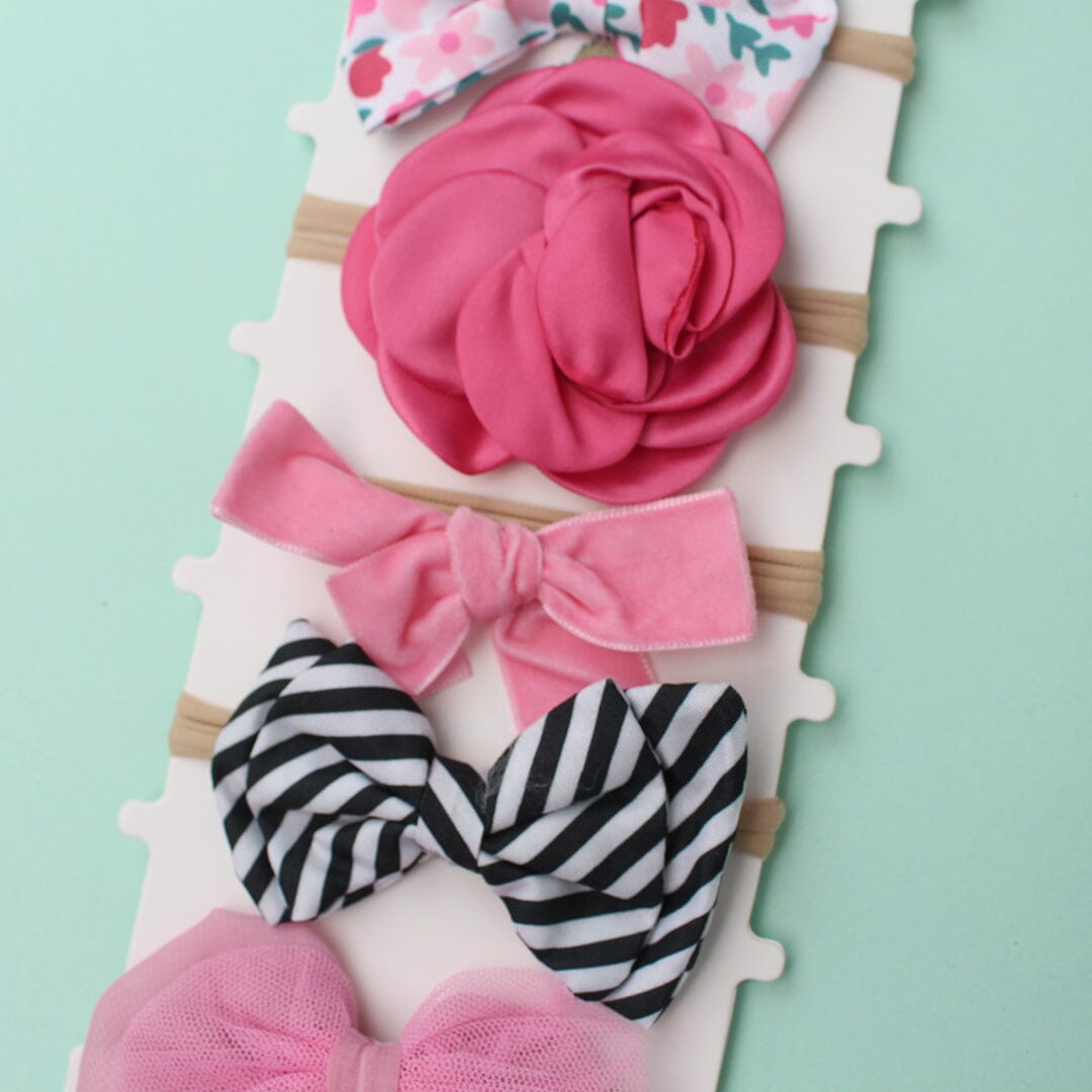 Stylish Fashion Headbands Set - Little People Gears Headband Iluvlittlepeople 