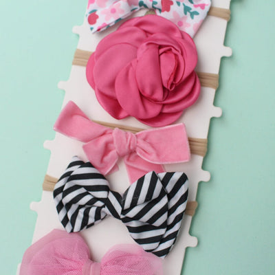 Stylish Fashion Headbands Set - Little People Gears Headband Iluvlittlepeople 