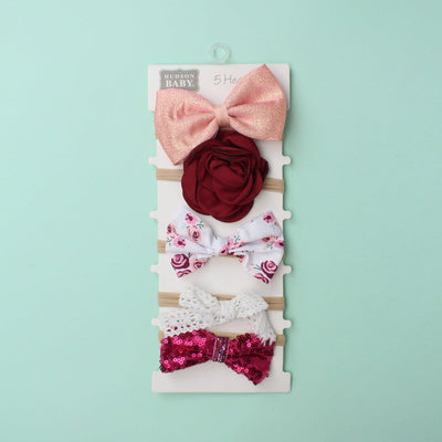 Stylish Fashion Headbands Set - Little People Gears Headband Iluvlittlepeople Standard Multi Modern