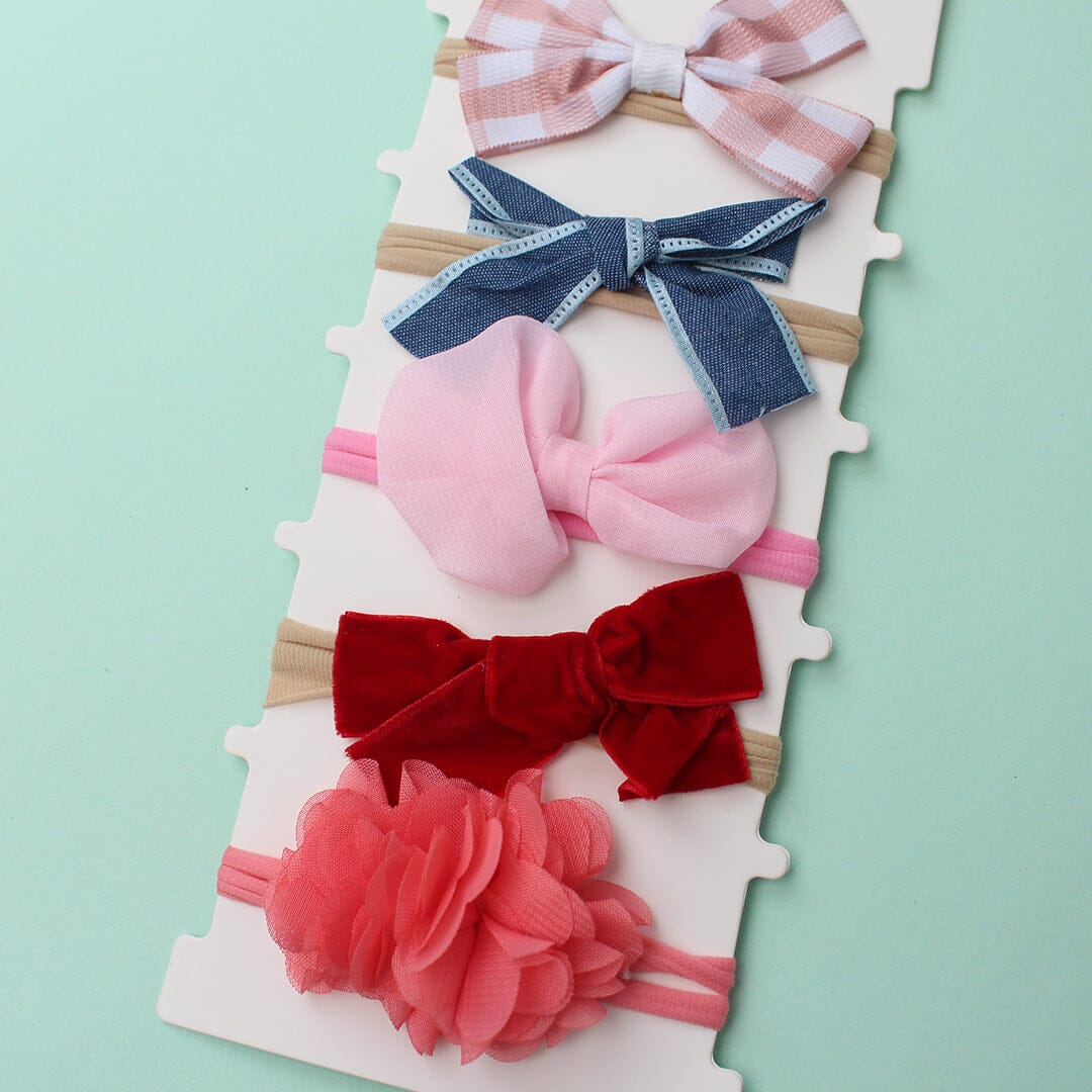 Stylish Fashion Headbands Set - Little People Gears Headband Iluvlittlepeople 