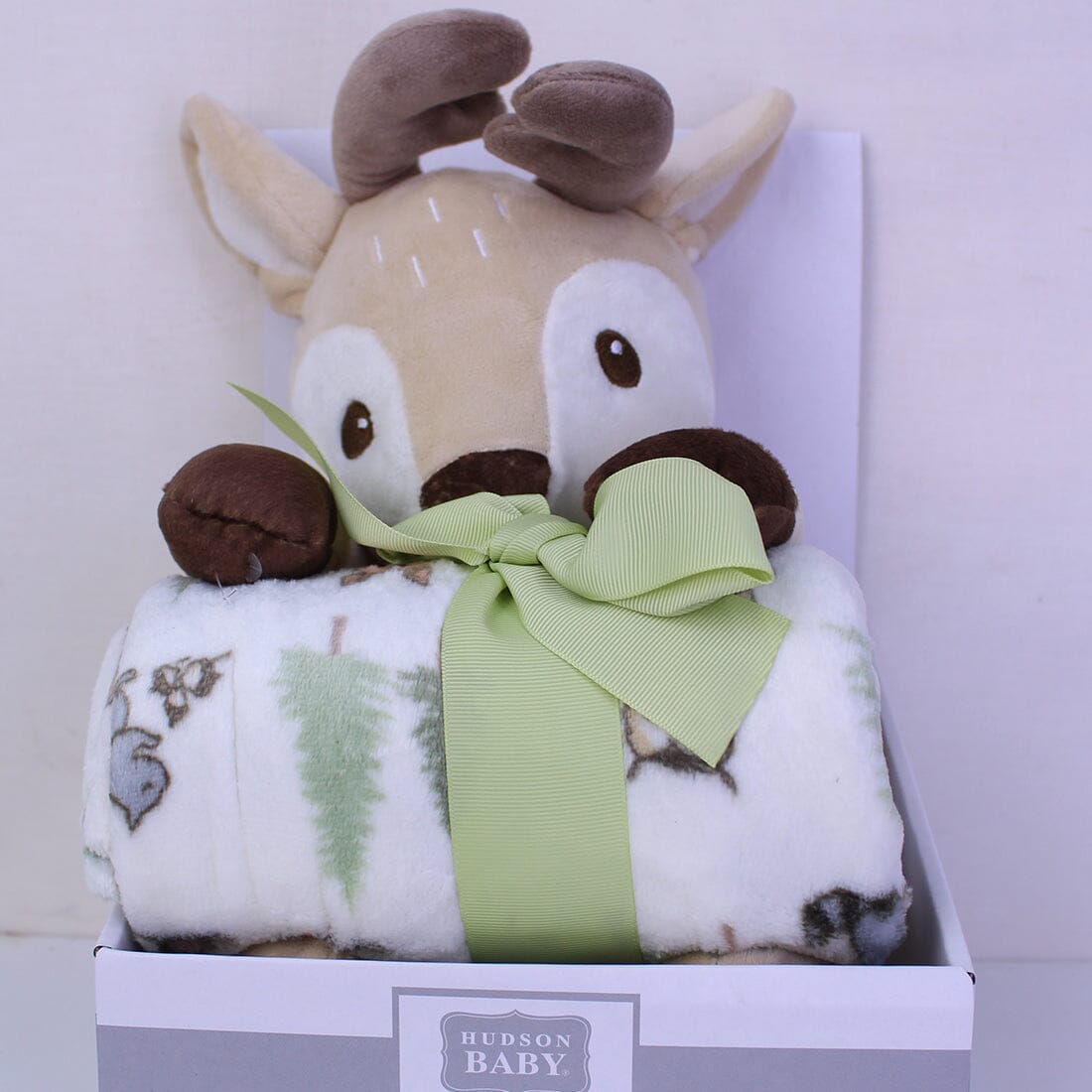Cozy Deer Themed Baby Blanket With Soft Toy Blankets Iluvlittlepeople 