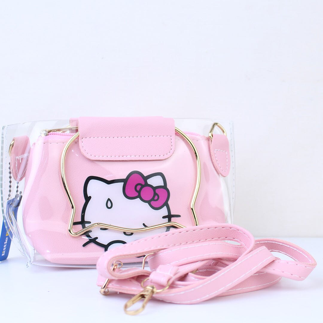 Stylish Pink Themed Clear Holographic Clutch Bag Bags Iluvlittlepeople 