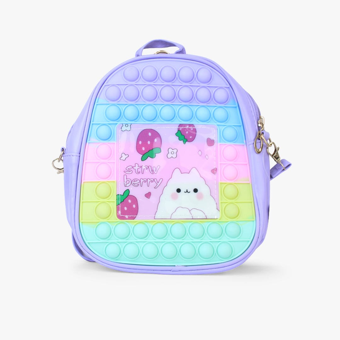 Cute Unicorn Premium Quality Backpack Bag For Kids Bags Iluvlittlepeople Standard Blue Modern