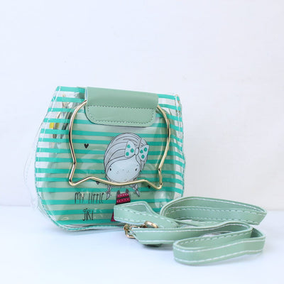 Stylish Green Themed Clear Holographic Clutch Bag Bags Iluvlittlepeople 