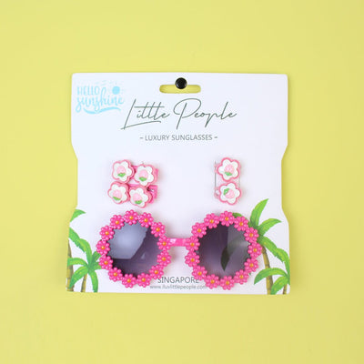 Stylish Little People Gears - Sunglasses & Hair Clips Sunglasses & Headband Iluvlittlepeople Sandard Pink 
