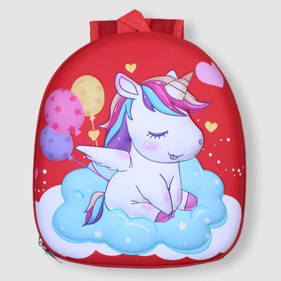 Cute Unicorn Premium Quality Bag For Kids Bags Iluvlittlepeople Standard Red Modern