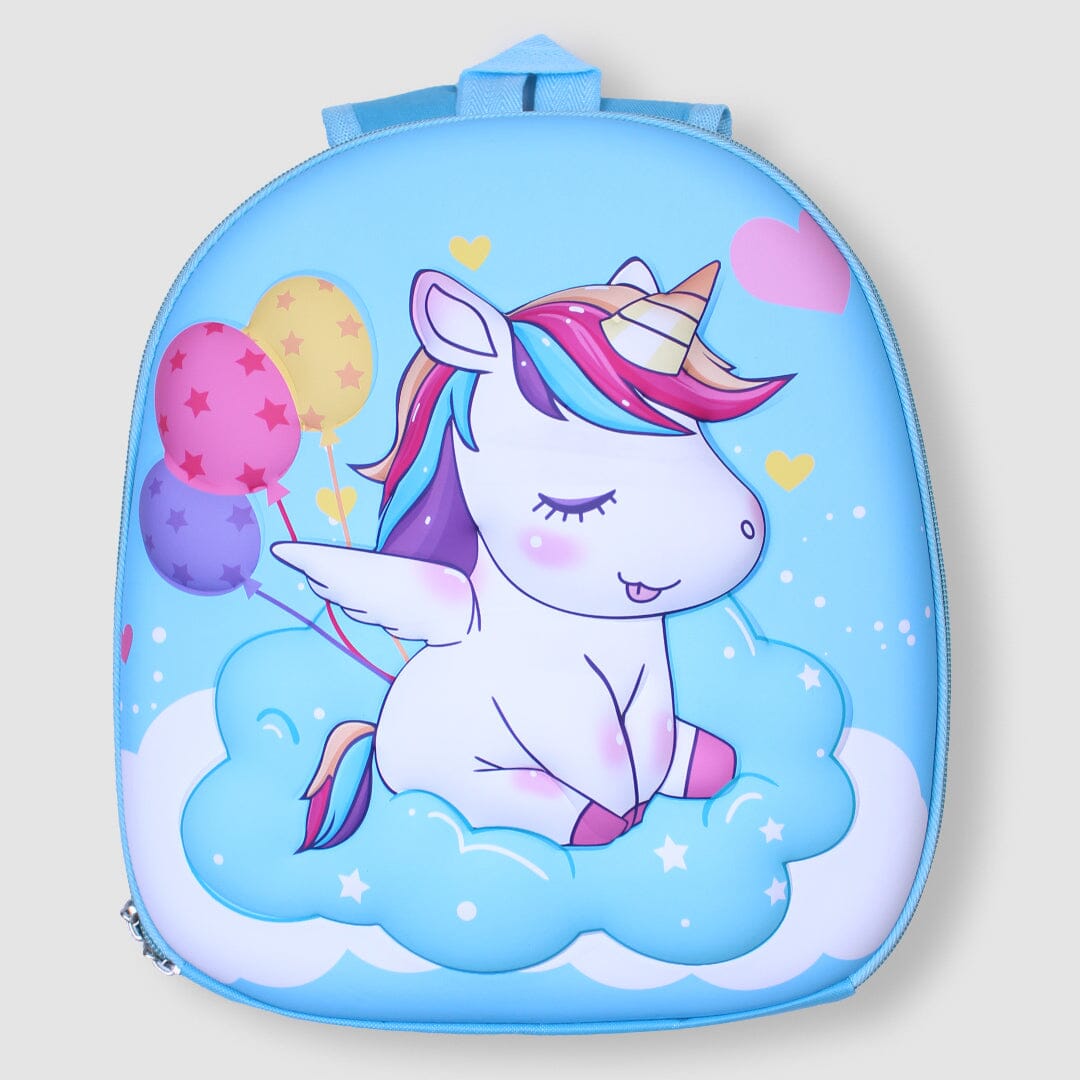 Cute Unicorn Premium Quality Bag For Kids Bags Iluvlittlepeople Standard Light Blue Modern