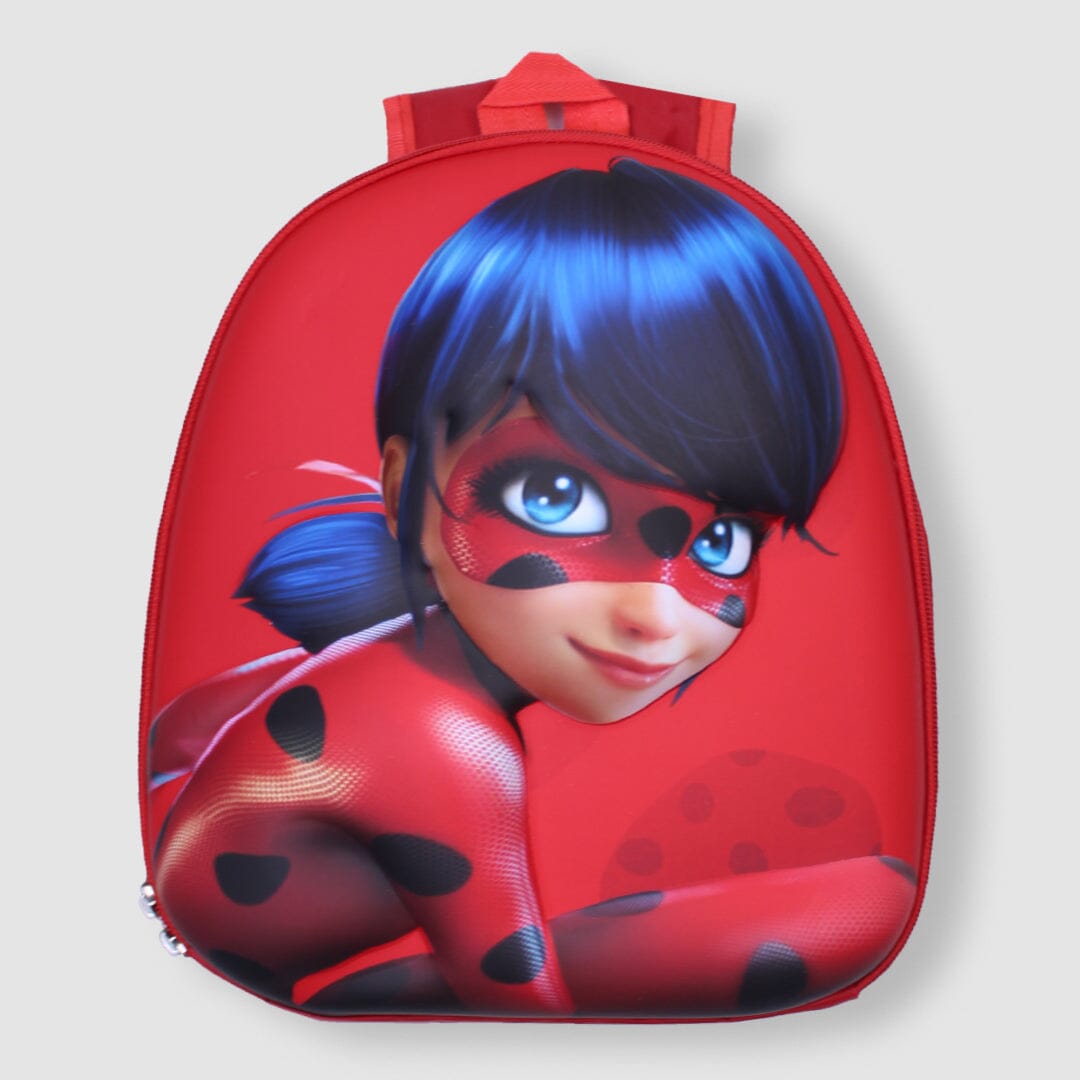 Miraculous Ladybug Character Premium Quality Bag For Kids Bags Iluvlittlepeople Standard Red Modern