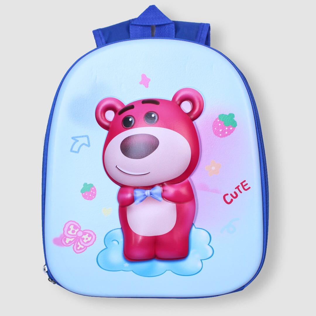 Cute Bear Character Premium Quality Bag For Kids Bags Iluvlittlepeople Standard Blue Modern
