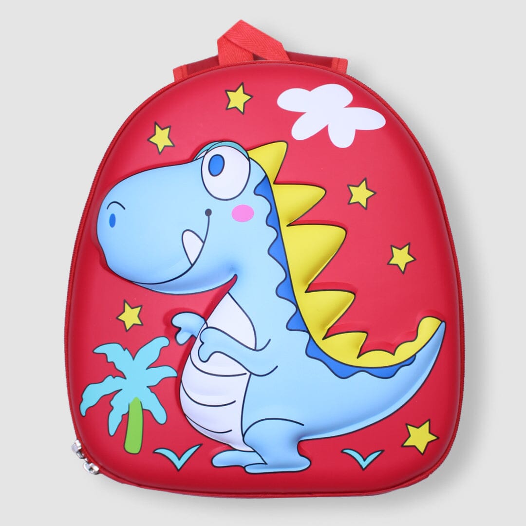 Cute Dino Premium Quality Bag For Kids Bags Iluvlittlepeople Standard Red Modern