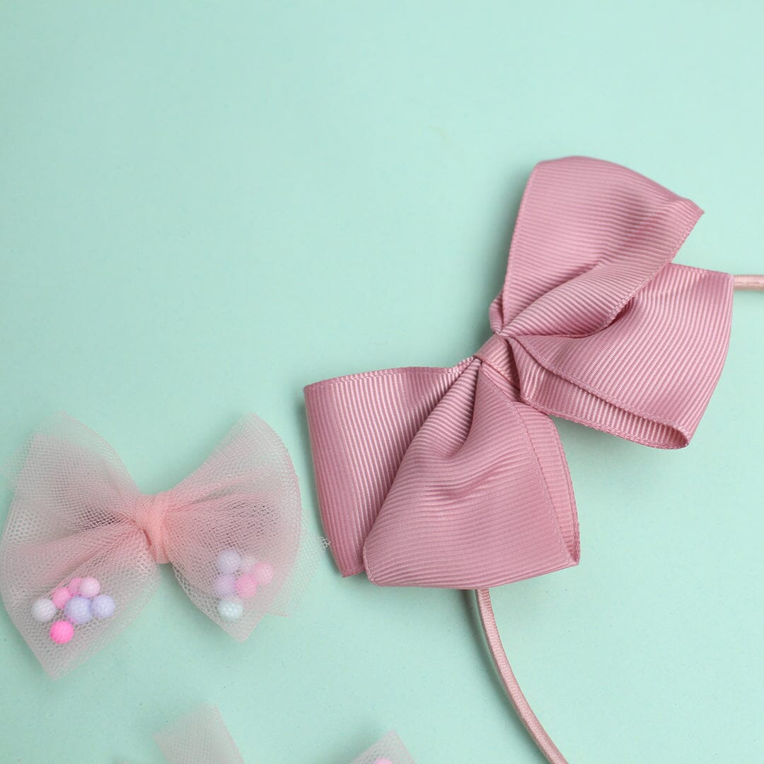 Upright Style Fancy Hairband - Little People Gears Hairband Iluvlittlepeople 
