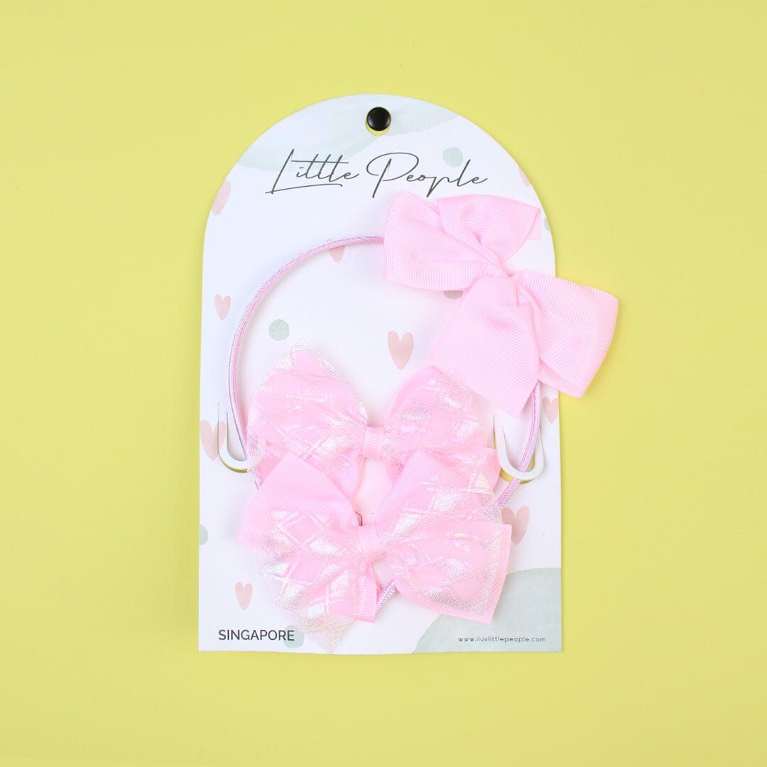 Stylish Fashion Little People Gears - Hairband Hairband Iluvlittlepeople Standard Pink Stylish