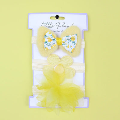 Stylish Little People Gears - Headbands Headbands Iluvlittlepeople Sandard Yellow 