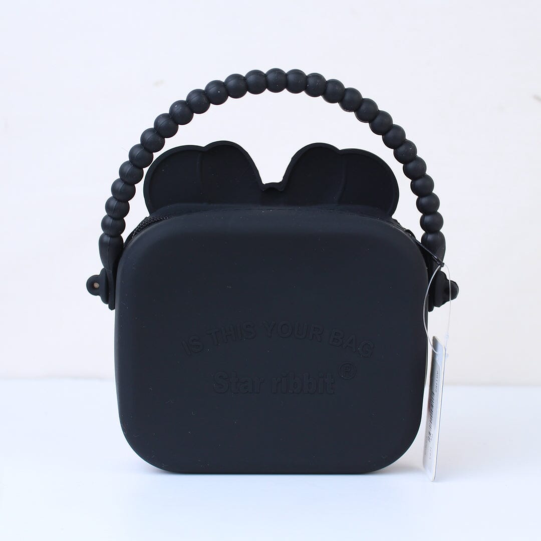 Cute Mickey Black Themed Premium Quality Crossbody Bag Bags Iluvlittlepeople 