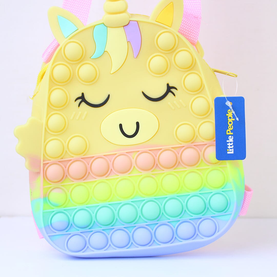 Cute Character Yellow Themed Premium Quality Backpack Bag Bags Iluvlittlepeople 