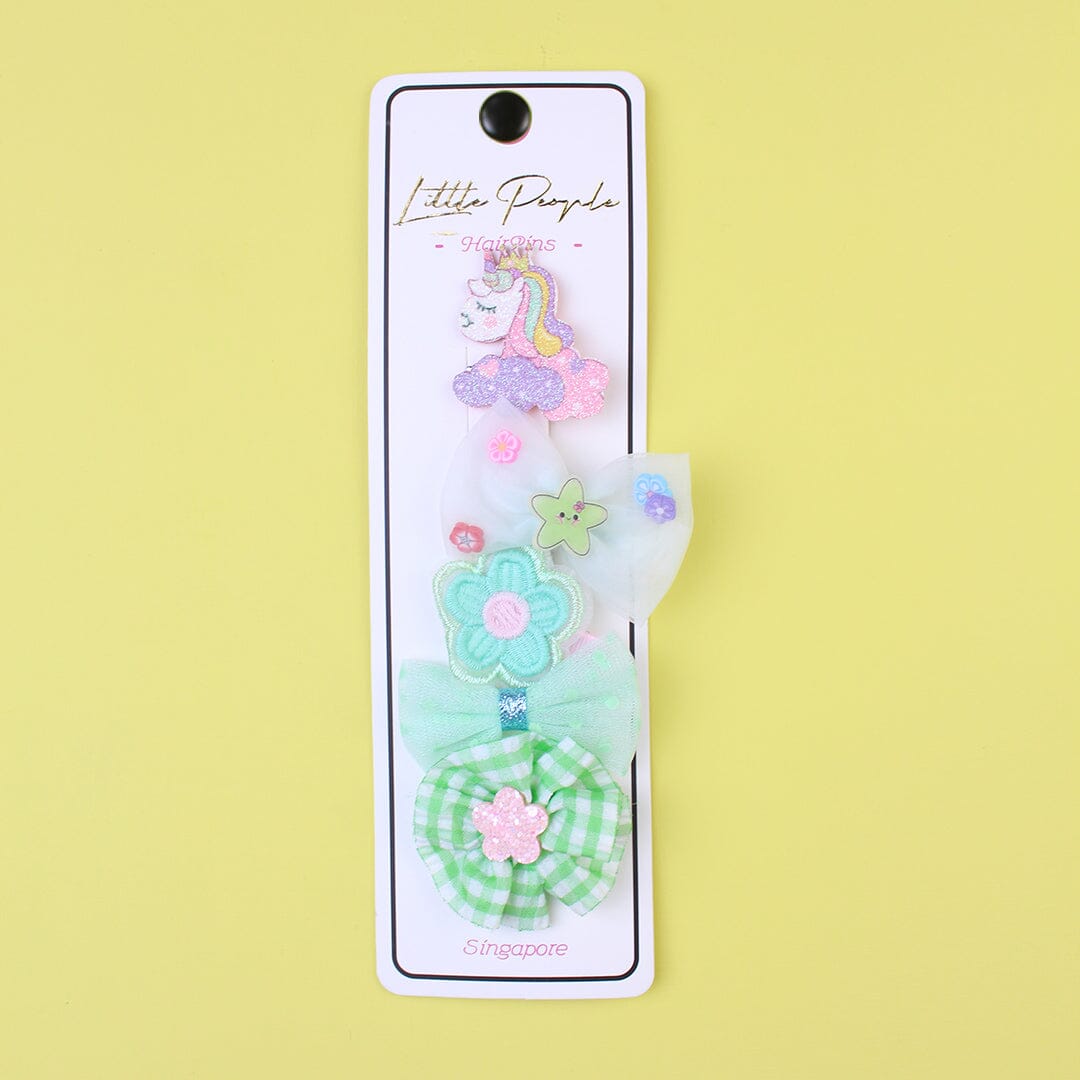 Stylish Fashion Hairpins & Clips - Little People Gears Hairpins & Clips Iluvlittlepeople Standard Multi 