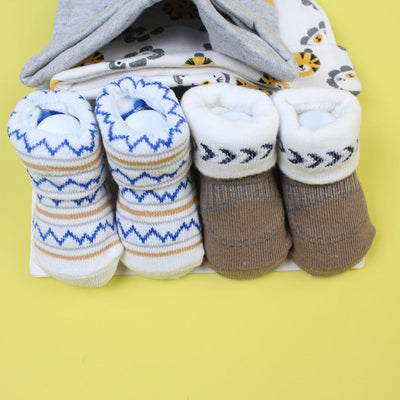 Modern Little People Gears - Caps & Socks Set Caps Iluvlittlepeople 