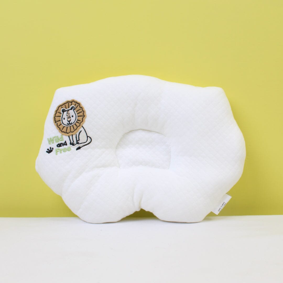 Modern Little People Gears - Baby Pillow Baby Pillow Iluvlittlepeople 0-6 Months White 