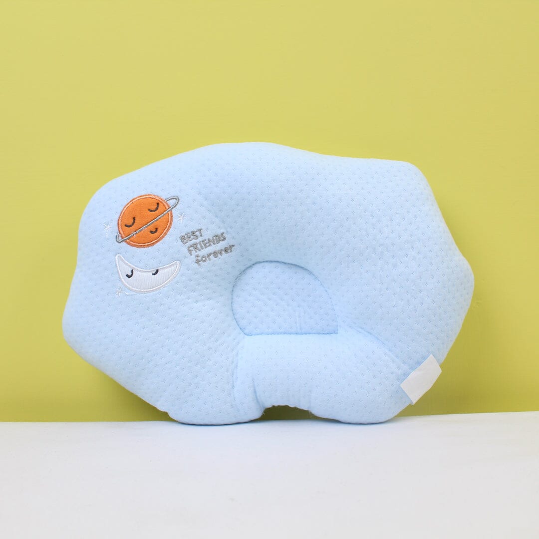 Modern Little People Gears - Baby Pillow Baby Pillow Iluvlittlepeople 0-6 Months Aqua 