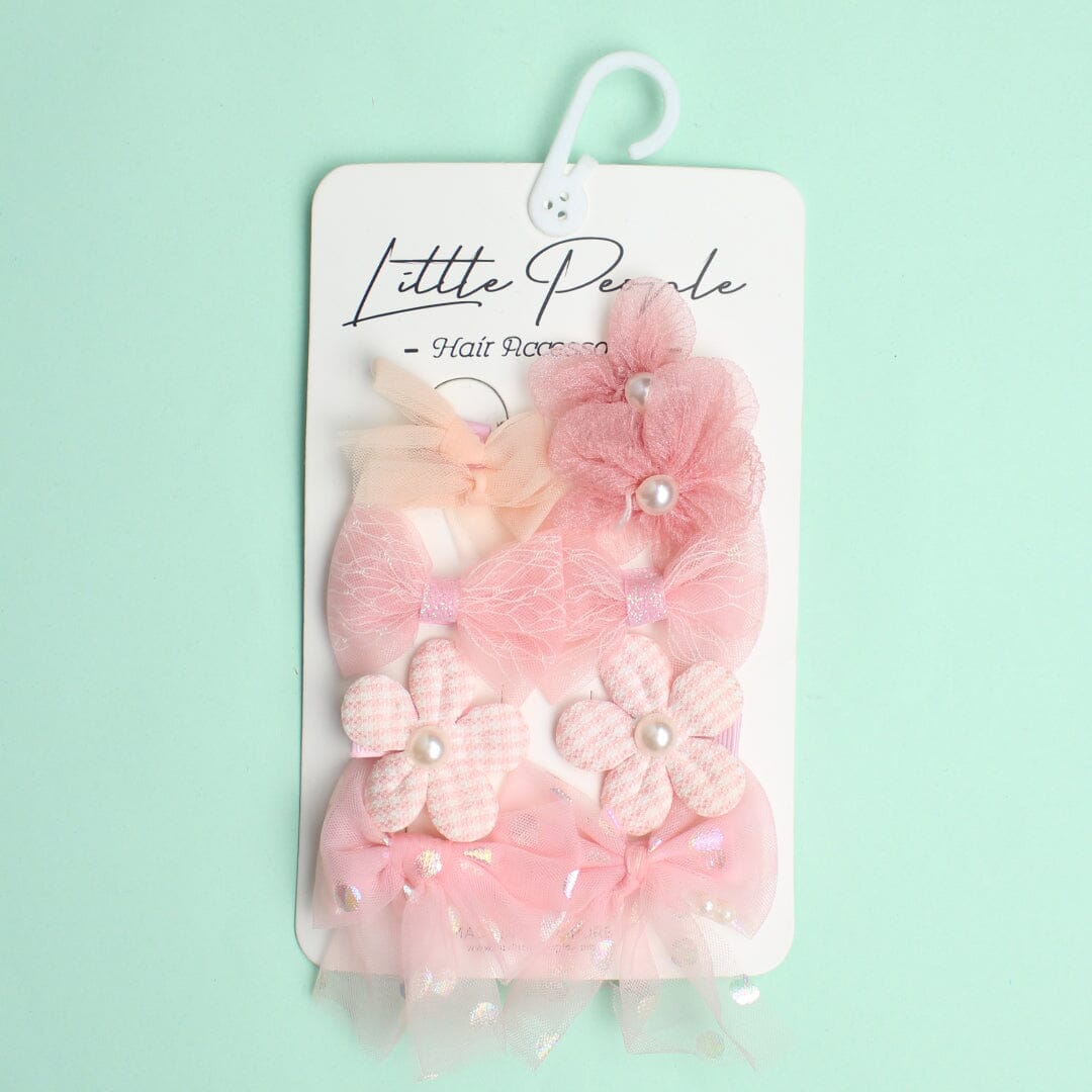 Desiring Fashion Hairpins & Clips - Little People Gears Hairpins & Clips Iluvlittlepeople Standard Baby Pink 