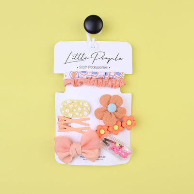 Stylish Fashion Hairpins & Clips - Little People Gears Hairpins & Clips Iluvlittlepeople Standard Peach 