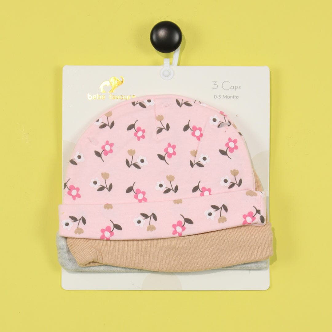 Modern Caps - Little People Gears Caps Iluvlittlepeople 0-24 Months Modern Pink