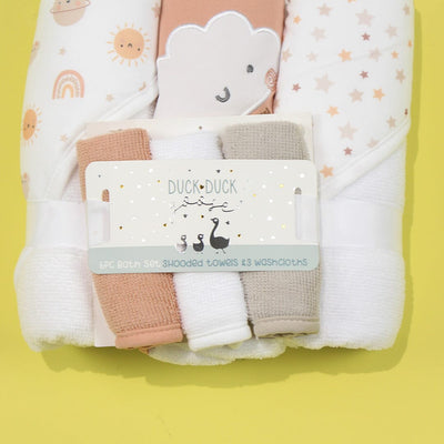 Cozy Comfortable Baby Towel Set - Little People Gears Towels Iluvlittlepeople 