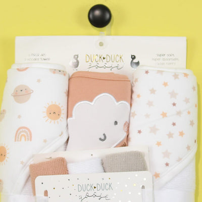 Cozy Comfortable Baby Towel Set - Little People Gears Towels Iluvlittlepeople 