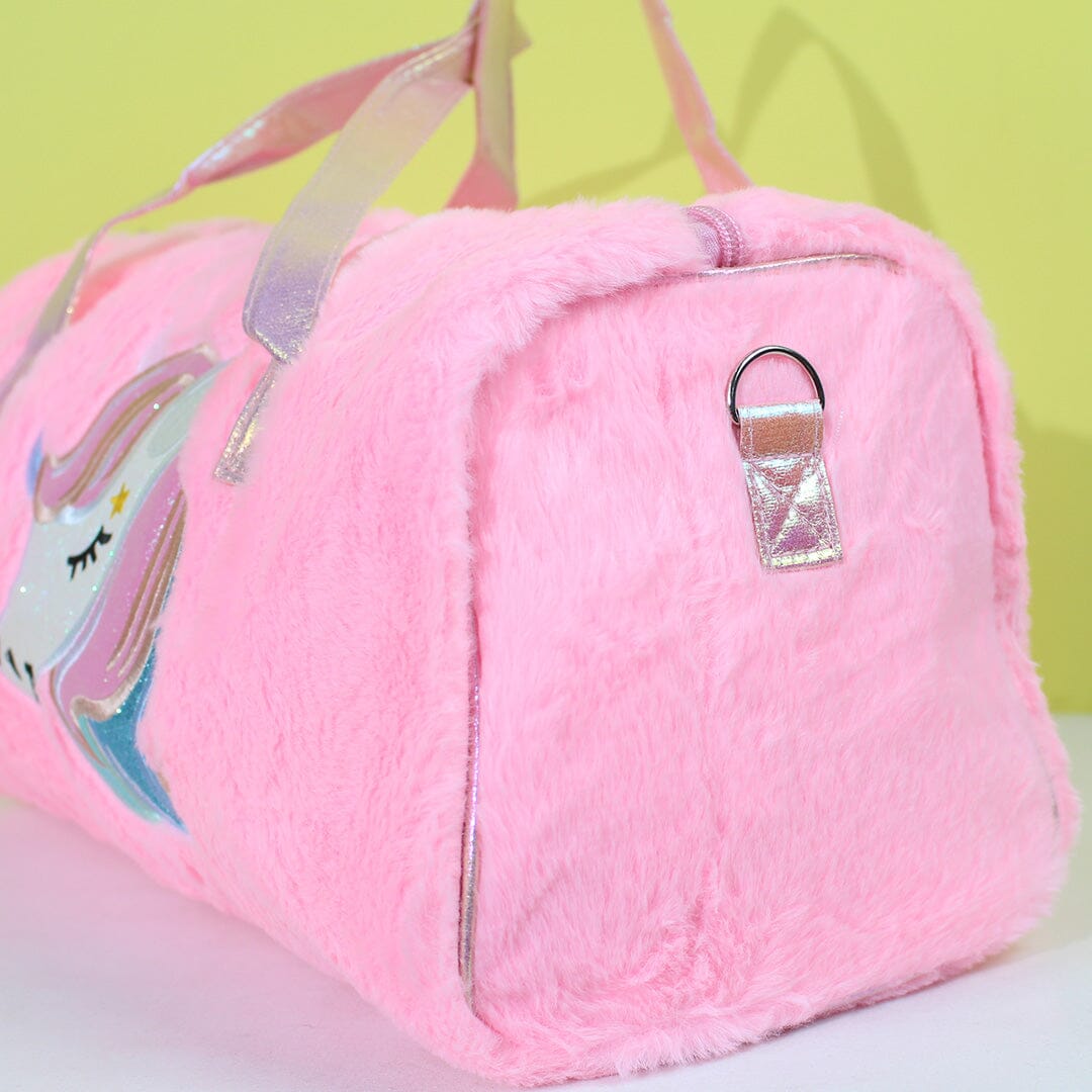 Stylish Fluffy Stuff Pink Themed Travel Bag Travel Bag Iluvlittlepeople 