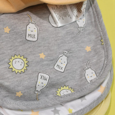 Decent Comfy Bibs Set - Little People Gears Bibs Set Iluvlittlepeople 