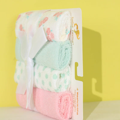 Stylish Comfy Baby Wash Cloths - Little People Gears Wash Cloths Iluvlittlepeople 