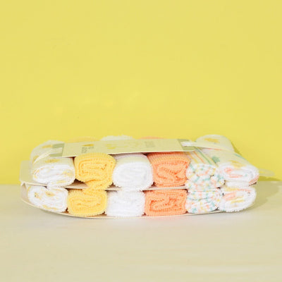 Stylish Comfy Baby Wash Cloths - Little People Gears Wash Cloths Iluvlittlepeople 