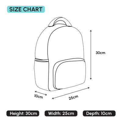 Stylish Black Themed Premium Quality Kids Backpack Bag Bags Iluvlittlepeople 