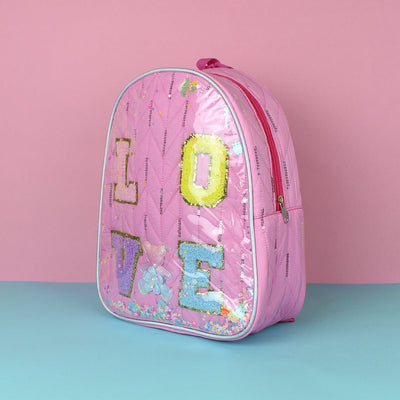 Stylish Pink Themed Premium Quality Kids Backpack Bag Bags Iluvlittlepeople 