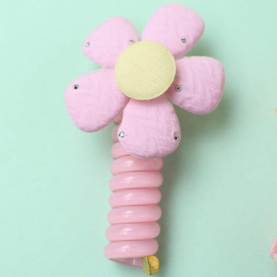 Stylish Baby Girl Spiral Hair Ties - Little People Gears Spiral Hair Ties Iluvlittlepeople 