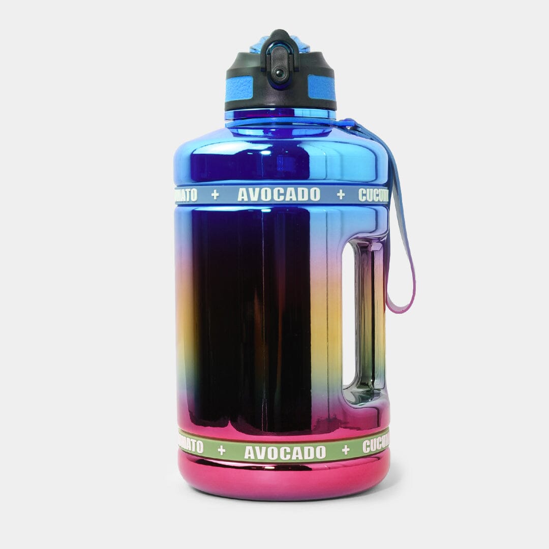 Stylish Water Bottle For Kids - Little People Gears Water Bottle Iluvlittlepeople Standard Blue 