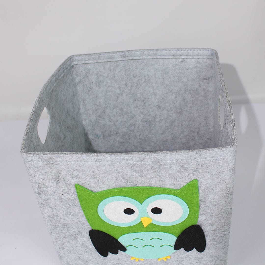 Charming Owl Themed Premium Quality Kids Storage Basket Basket Iluvlittlepeople 