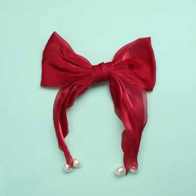 Stylish Hair Bow Clip - Little People Gears Hair Bow Clip Iluvlittlepeople 