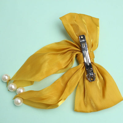 Stylish Hair Bow Clip - Little People Gears Hair Bow Clip Iluvlittlepeople 